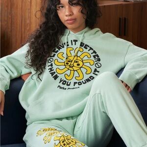 Parks Project Fun Suns Hoodie - Sea Green